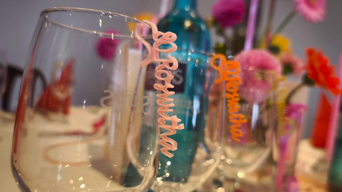 Personalisierte 3D-Glasanhänger für Omas 80sten! ✨🍾