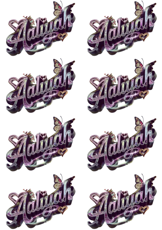 Aaliyah - Schmetterling 01