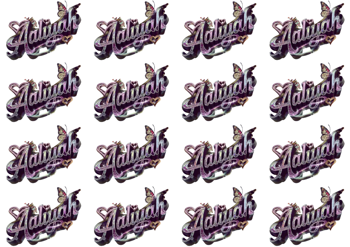 Aaliyah - Schmetterling 01