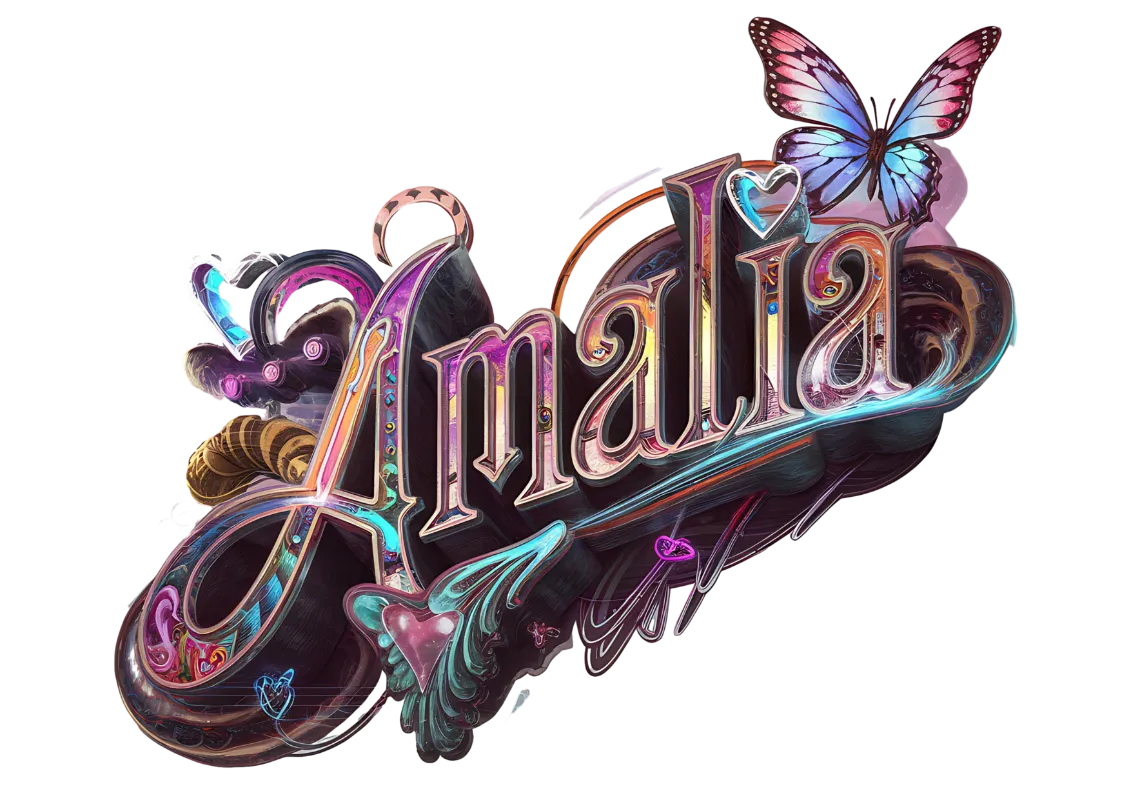 Amalia - Schmetterling 01