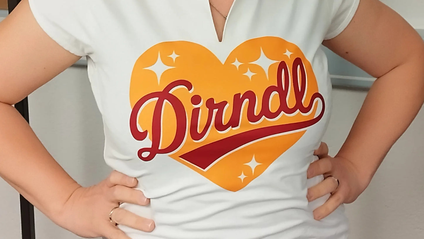 Bügelfolie "Dirndl Katrin"