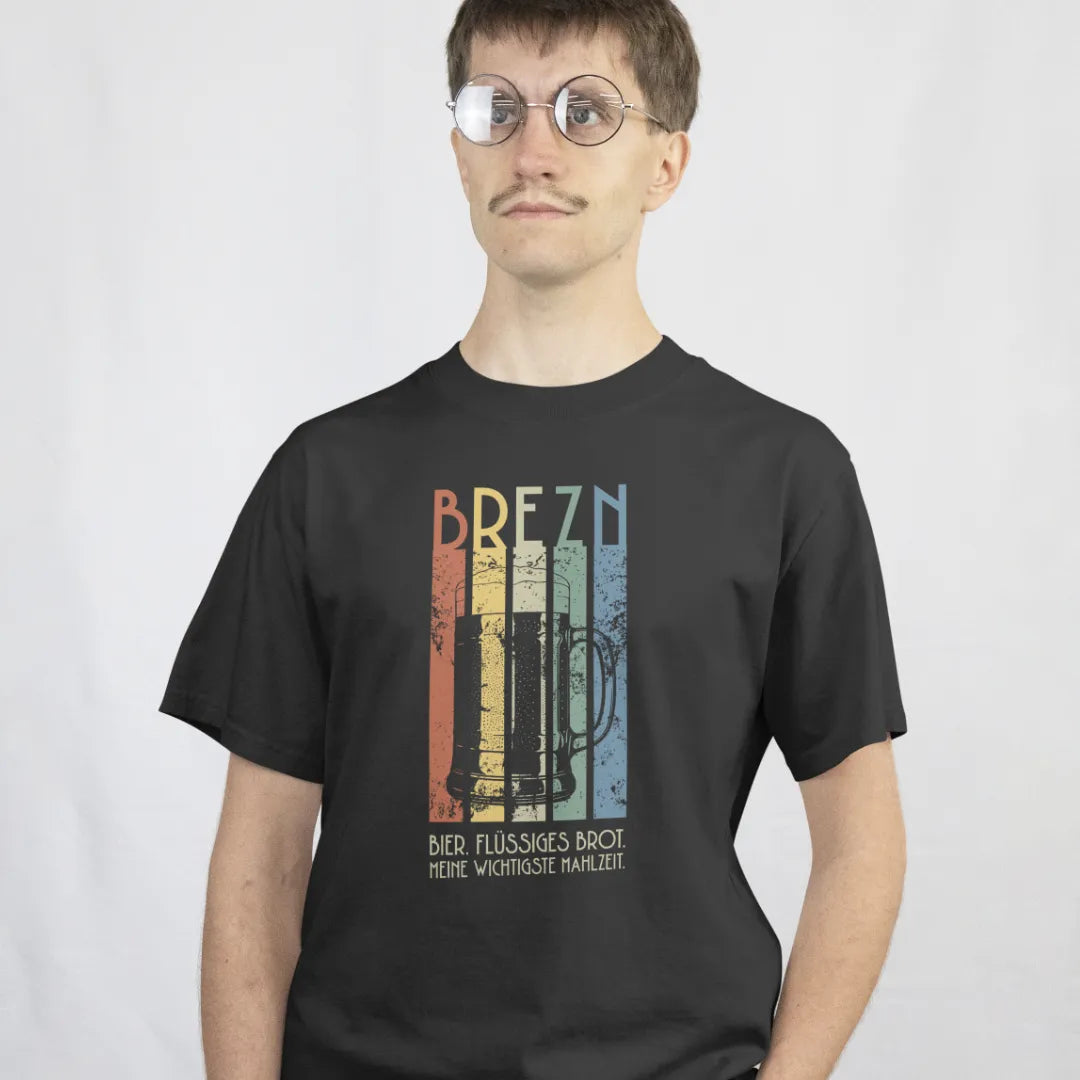Bügelfolie „Brezn & Bier“