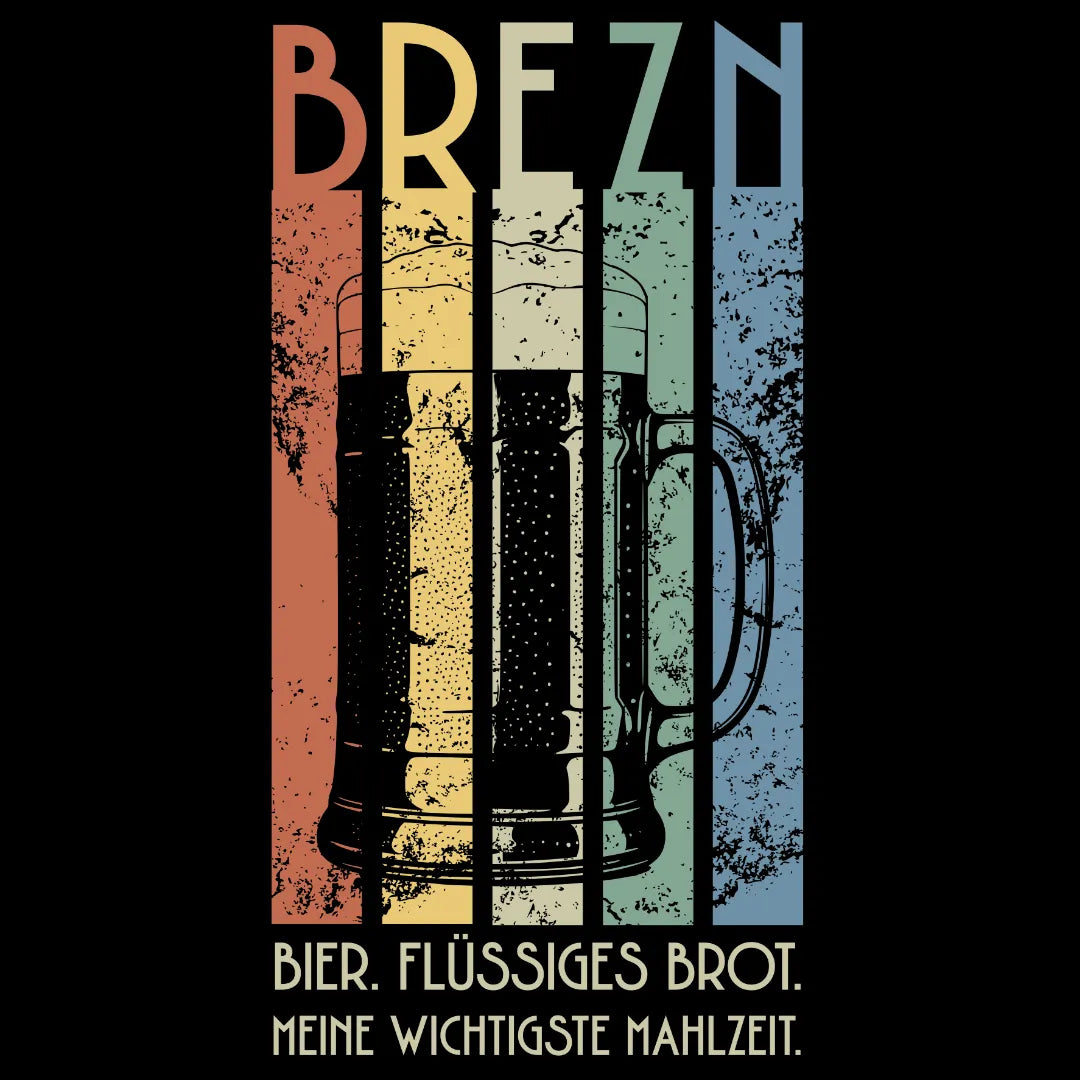 Bügelfolie „Brezn & Bier“