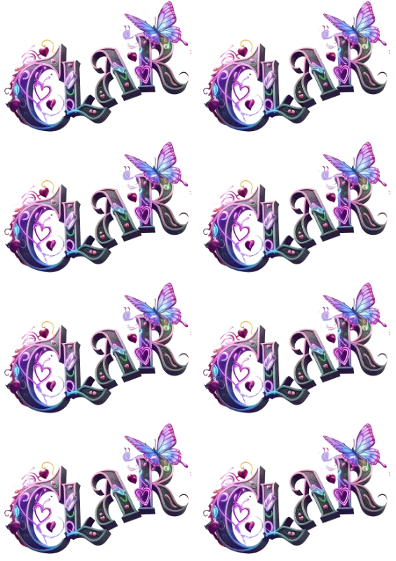 Clar - Schmetterling 02