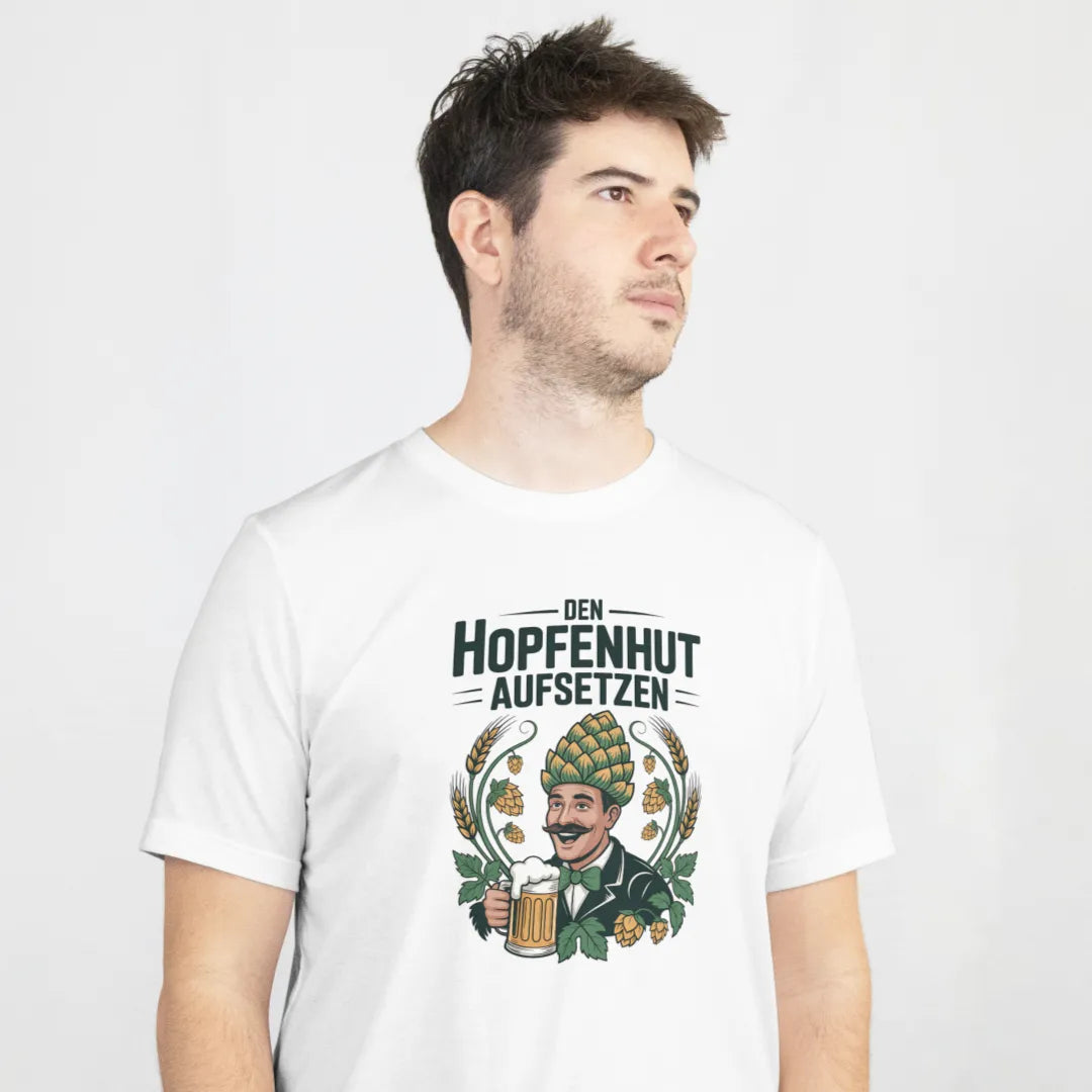 Bügelfolie "Den Hopfenhut anziehen" – DIN A4