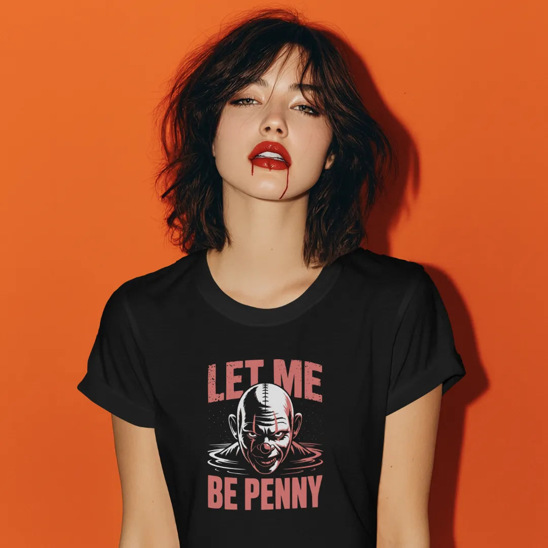 Bügelfolie – "Let Me Be Penny" – DIN A4