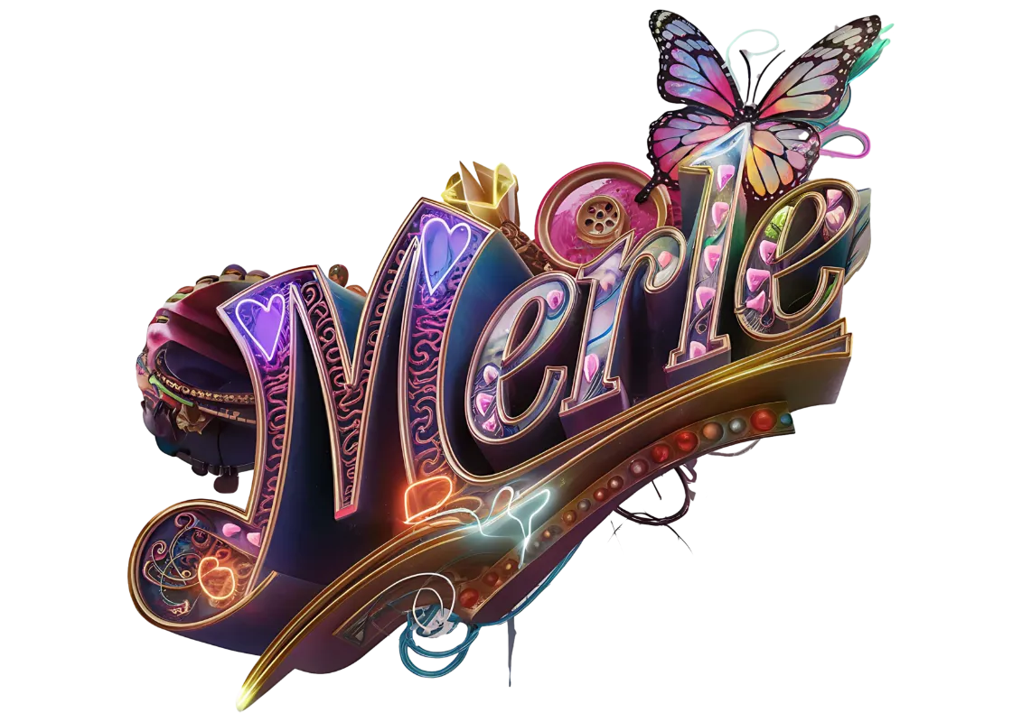 Merle - Schmetterling 01