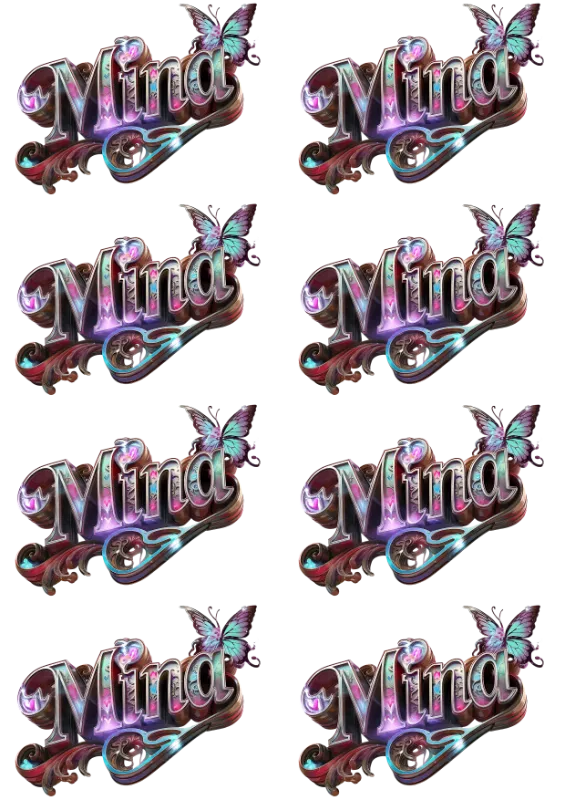 Mina - Schmetterling 01