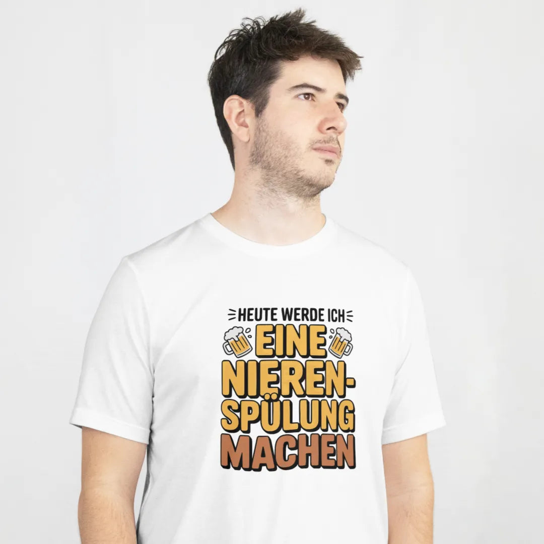 Bügelfolie "Eine Nierenspülung machen" – DIN A4