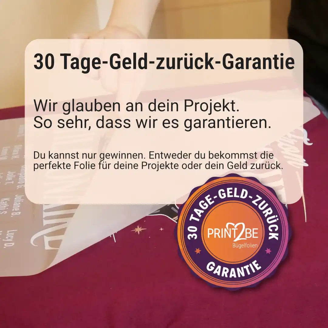 Bügelbild – individuell online gestalten – DIN A4