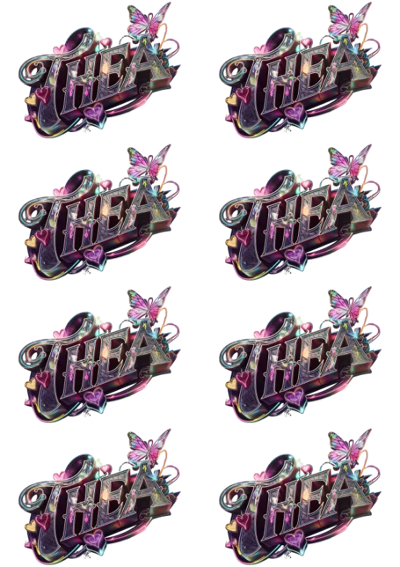 Thea - Schmetterling 02