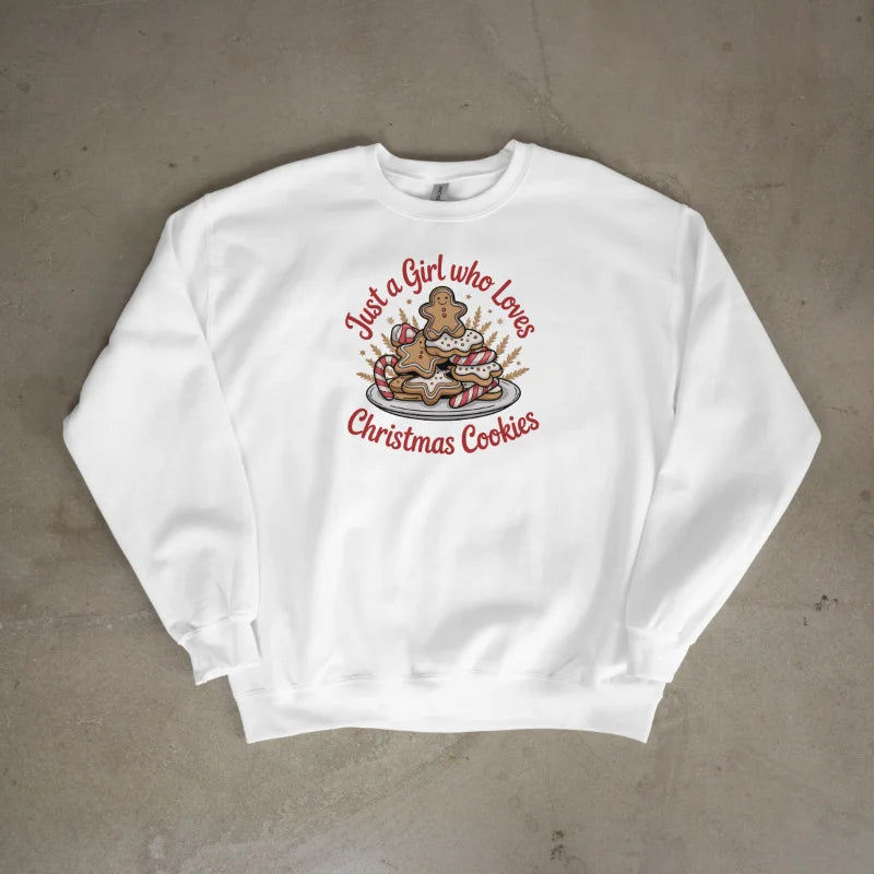 Bügelfolie – "Just a girl who loves christmas cake" 01