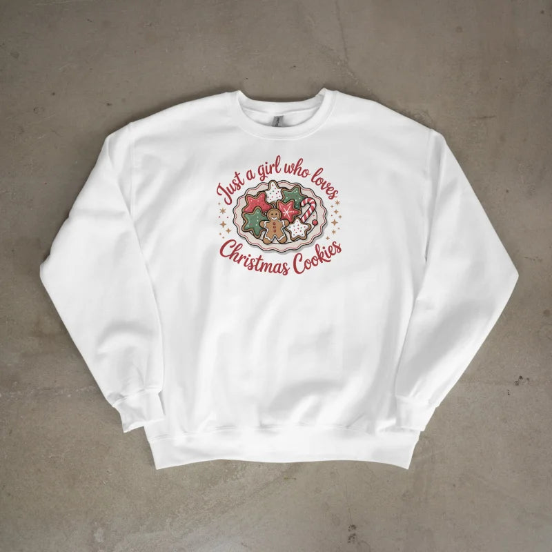 Bügelfolie – "Just a girl who loves christmas cake" 02