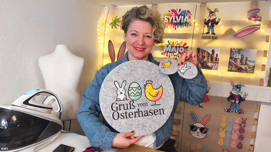 Grüße vom Osterhasen – zum Selbermachen