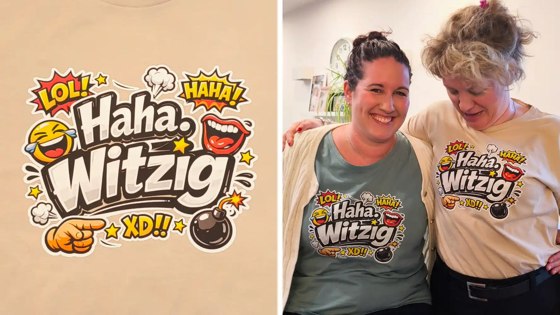 Party-Shirt mit KI und Bügelbild