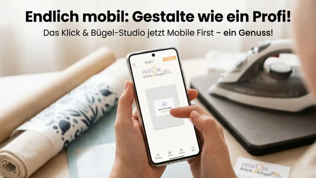 Mobile-First: warum das Klick & Bügel-Studio auf dem Handy endlich richtig Spaß macht