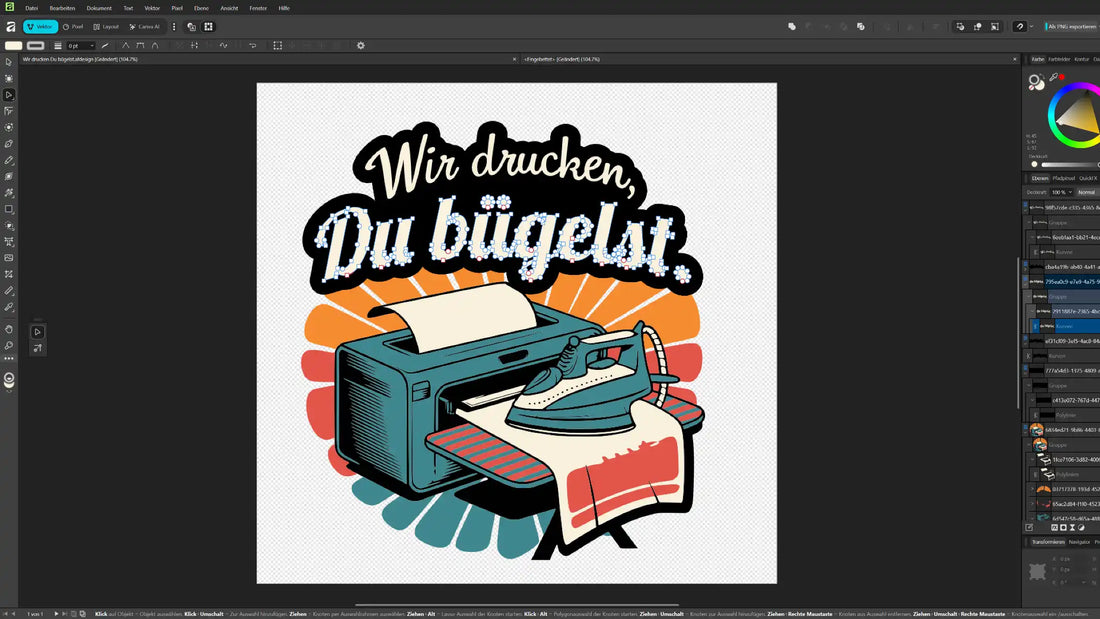 Bye-bye, Photoshop! Warum ich für meine Bügelfolien jetzt nur noch Affinity nutze