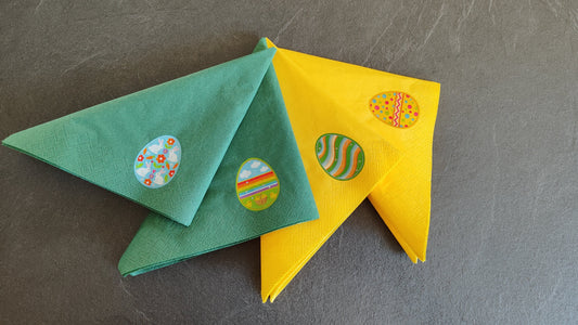 ✨ DIY Ikea-Hack gone Oster-Edition: Servietten deluxe! 🐰💥