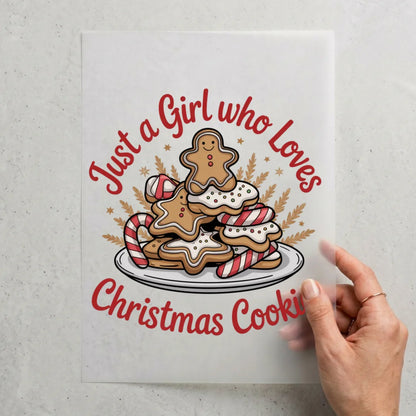 Just a girl who loves christmas cookies - 01