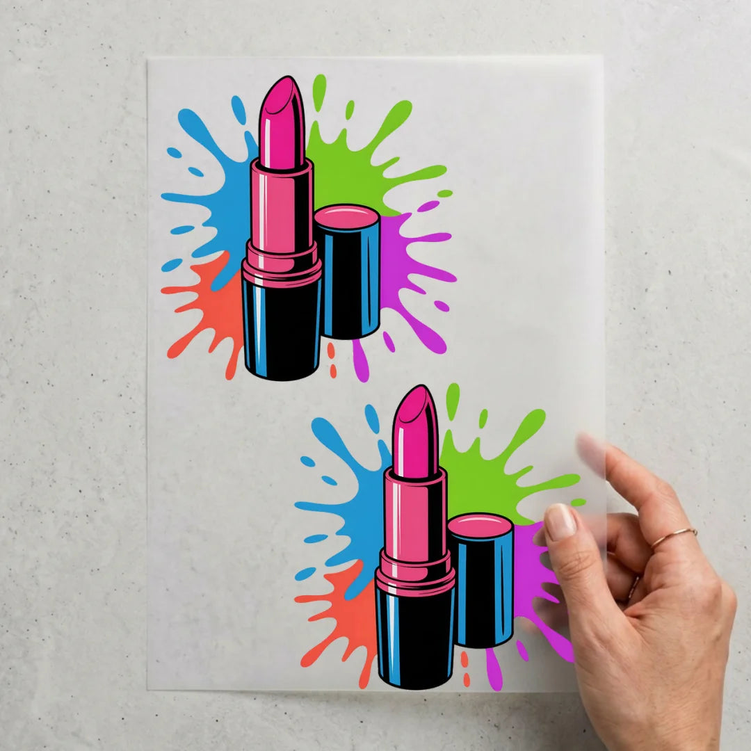 Lippenstift - Kleckse