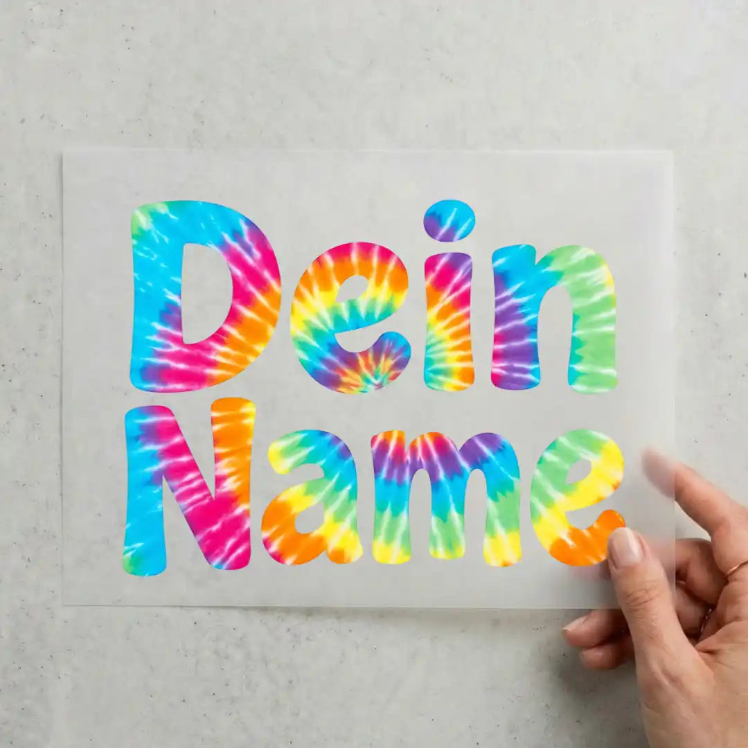 Dein Name in Batik