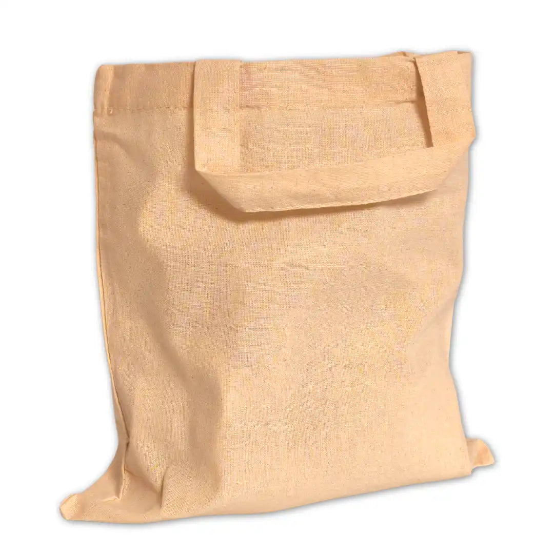 Baumwolltasche für Bügelfolien - natur (ca. 28 x 32 cm) - 10 Stück