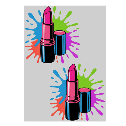 Lippenstift - Kleckse