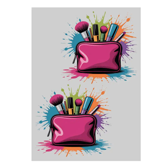 Makeup-Bag - Kleckse