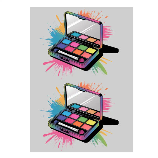 Make-up-Kasten - Kleckse