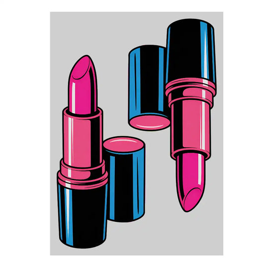 Lippenstift bunt
