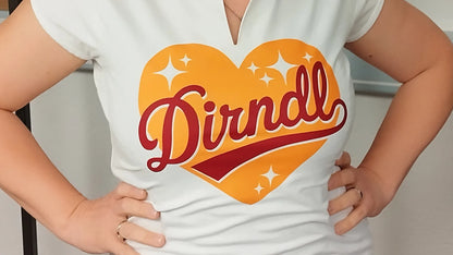 Bügelfolie "Dirndl Katrin"