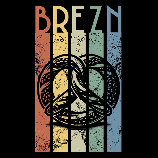 Bügelfolie "Brezn Streifen"