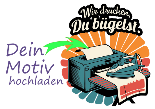 Eigenes DIN A4 Bügelbild
