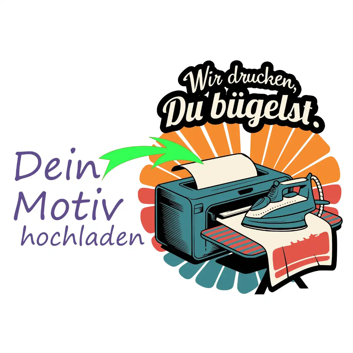 Eigenes DIN A3 Bügelbild