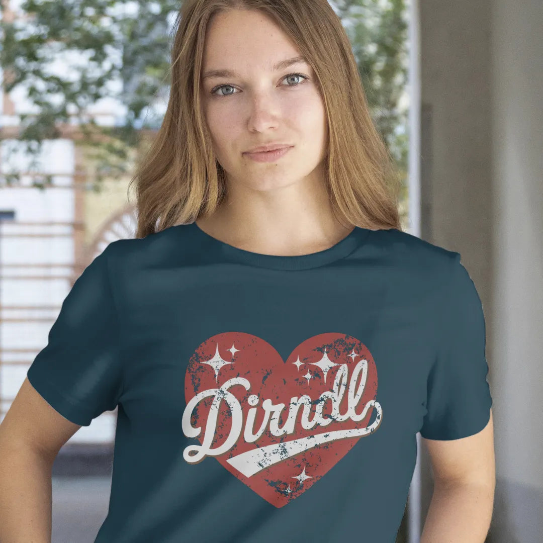 Bügelfolie „Dirndl♥“