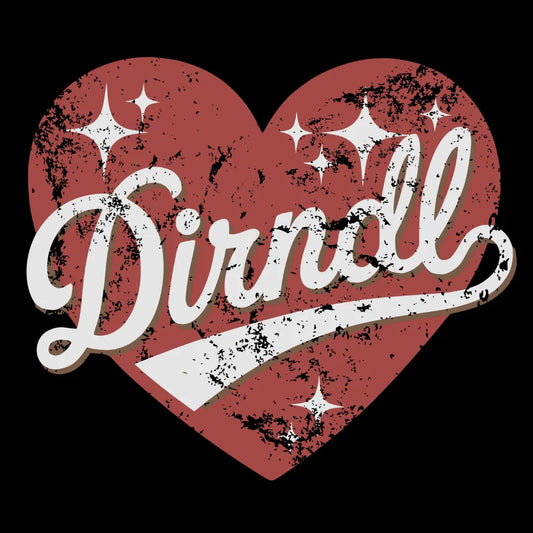 Bügelfolie „Dirndl♥“