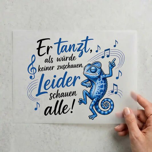 Er tanzt als würde keiner zuschauen – Spruch der Woche
