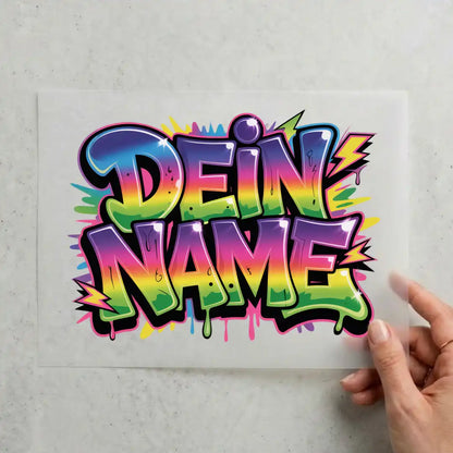 Dein Name im Graffiti Style