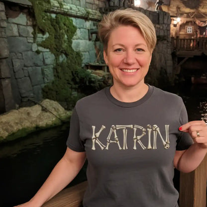 Dein Name im Knochen-Style