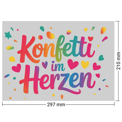 Konfetti im Herzen-Set - 1