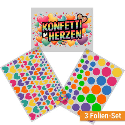 Konfetti im Herzen-Set - 2