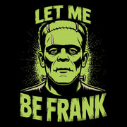 Bügelbild – "Let Me Be Frank" Grusel-Folie