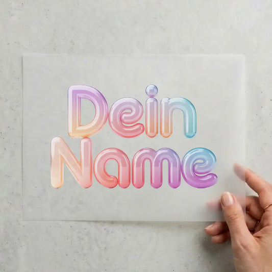 Dein Name als Marshmallow
