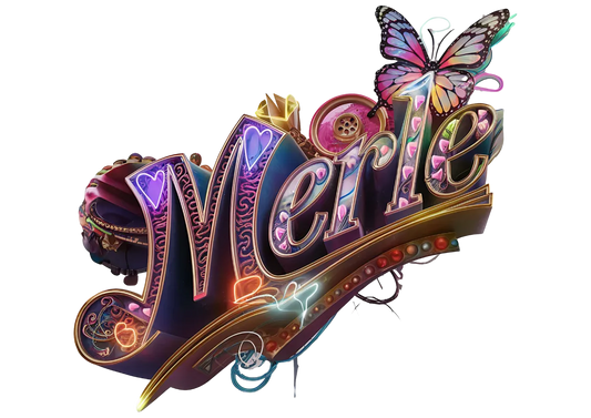 Merle - Schmetterling 01
