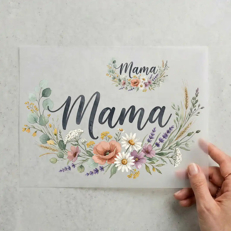 Mama und Mini Wildblumen Set