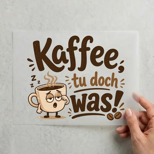 Kaffee, tu doch was! Spruch der Woche