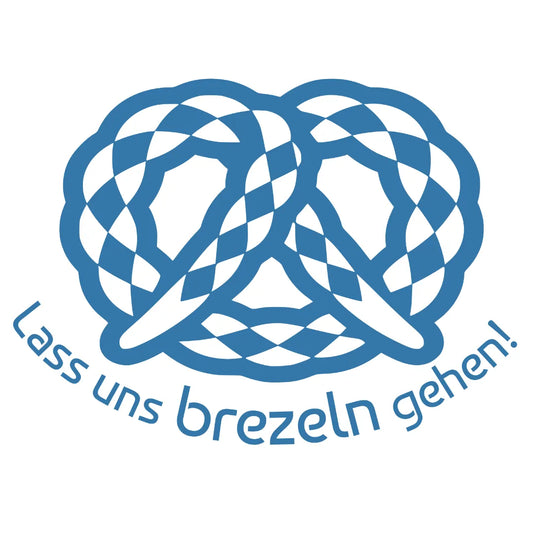Bügelfolie "Brezeln gehen"