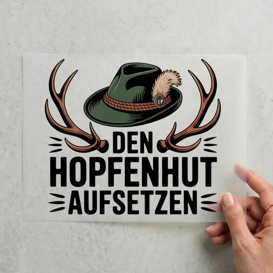 Den Hopfenhut anziehen - Geweih