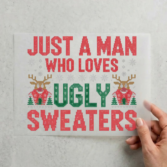 Just a man who loves ugly sweaters - 01