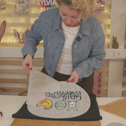 Oster-Deko-Set Blume vom Hasen